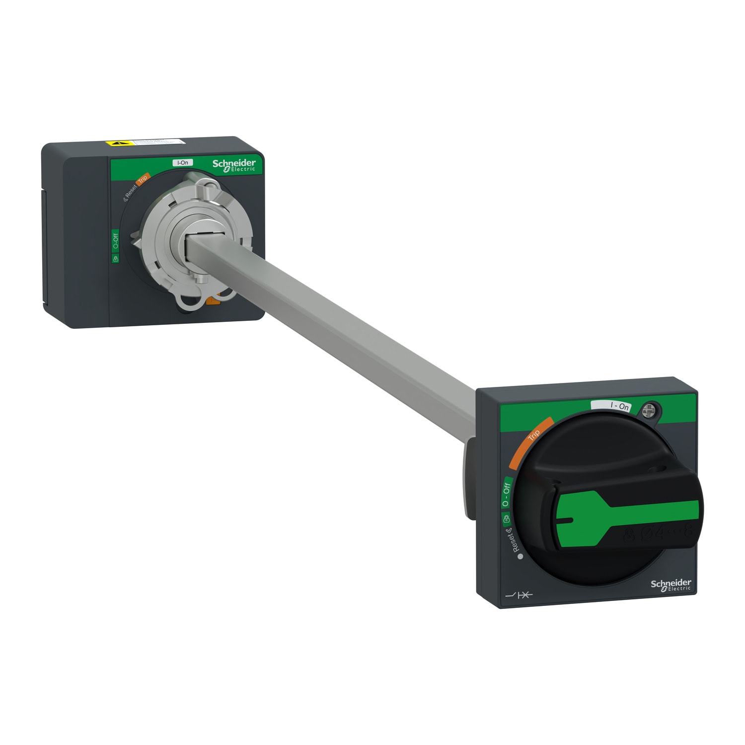 SCHNEIDER ELECTRIC - Manovra rotativa rinviata, ComPacT NSXm, manovra nera, lunghezza 200albero da mm a 600mm, IP54