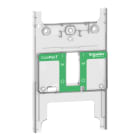 SCHNEIDER ELECTRIC - Coperchio anteriore, interruttori e sezionatori ComPacT NSXm, 3 poli, IP40, parte di ricambio