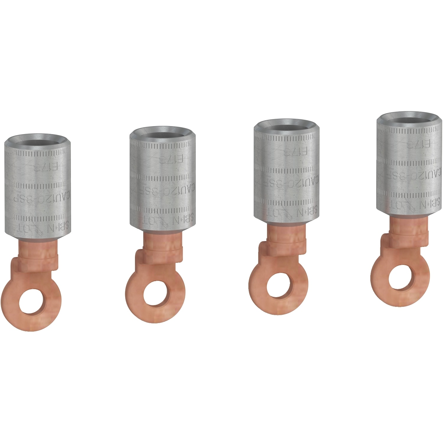 SCHNEIDER ELECTRIC - Capicorda per cavi alluminio 120 mm² - 4 pezzi