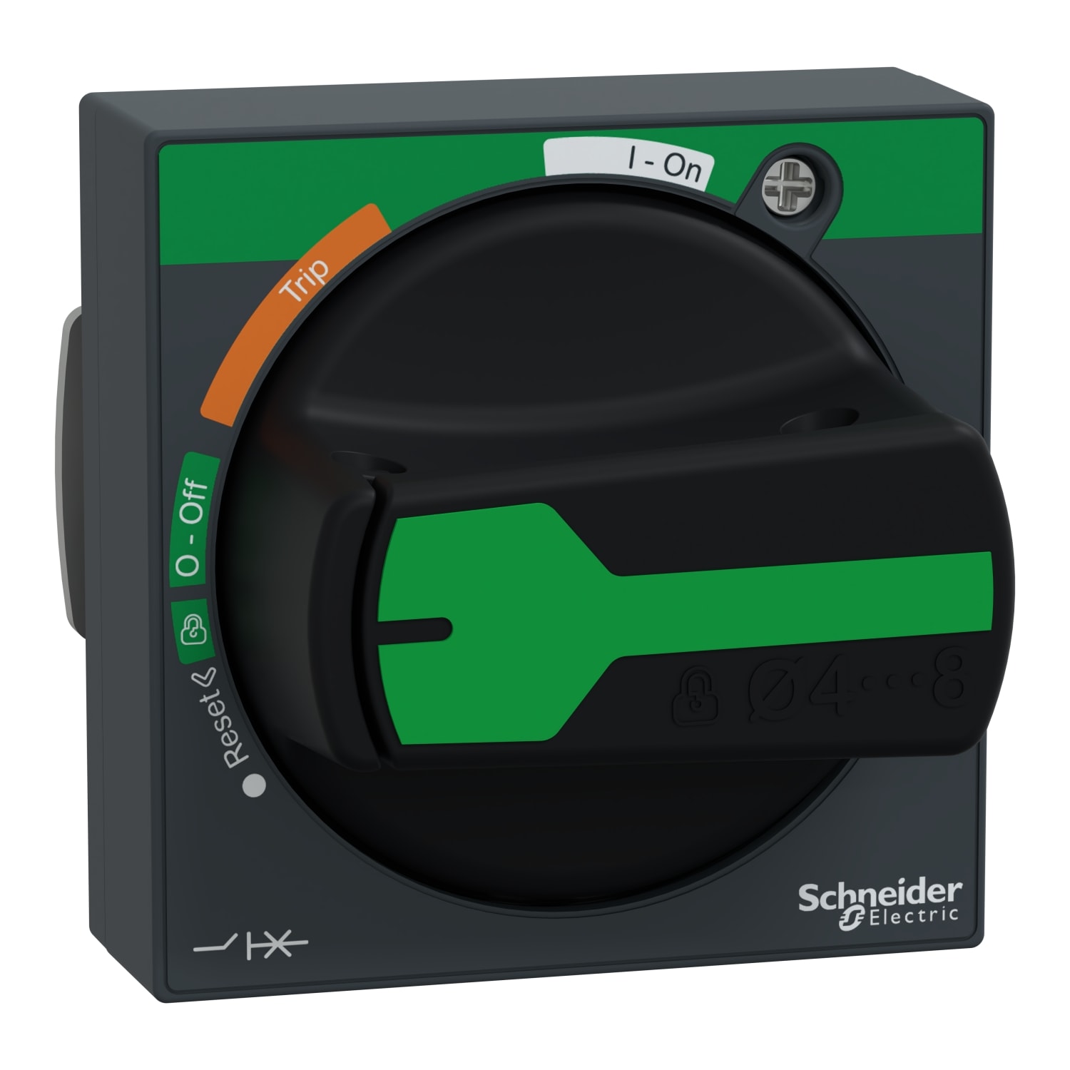 SCHNEIDER ELECTRIC - manovra universale, ComPacT NSXm, manovra nera, IP54, parte di ricambio