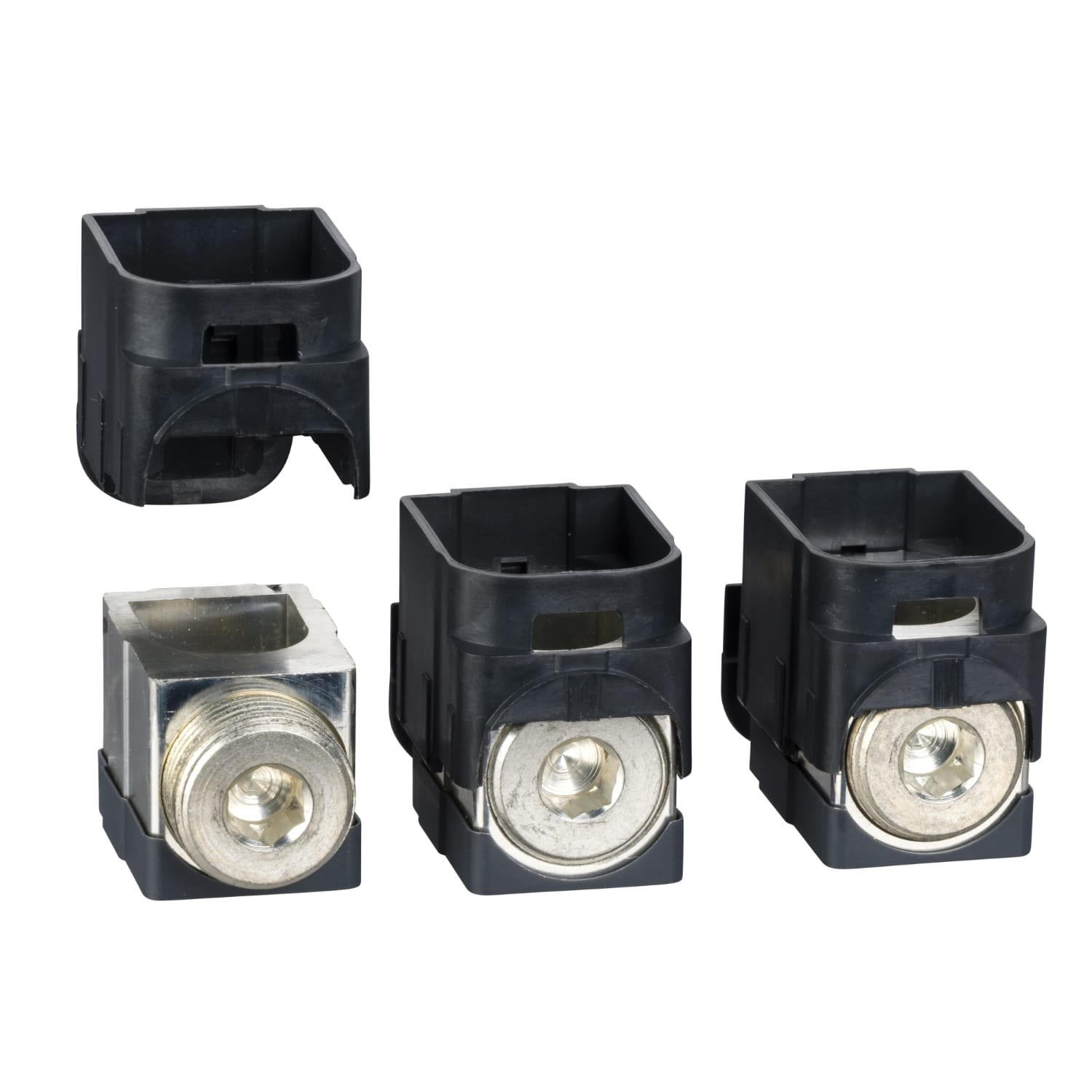 SCHNEIDER ELECTRIC - 3 morsetti in alluminio - per 1 cavo 120..185 mm² - INS250, NSX100..250