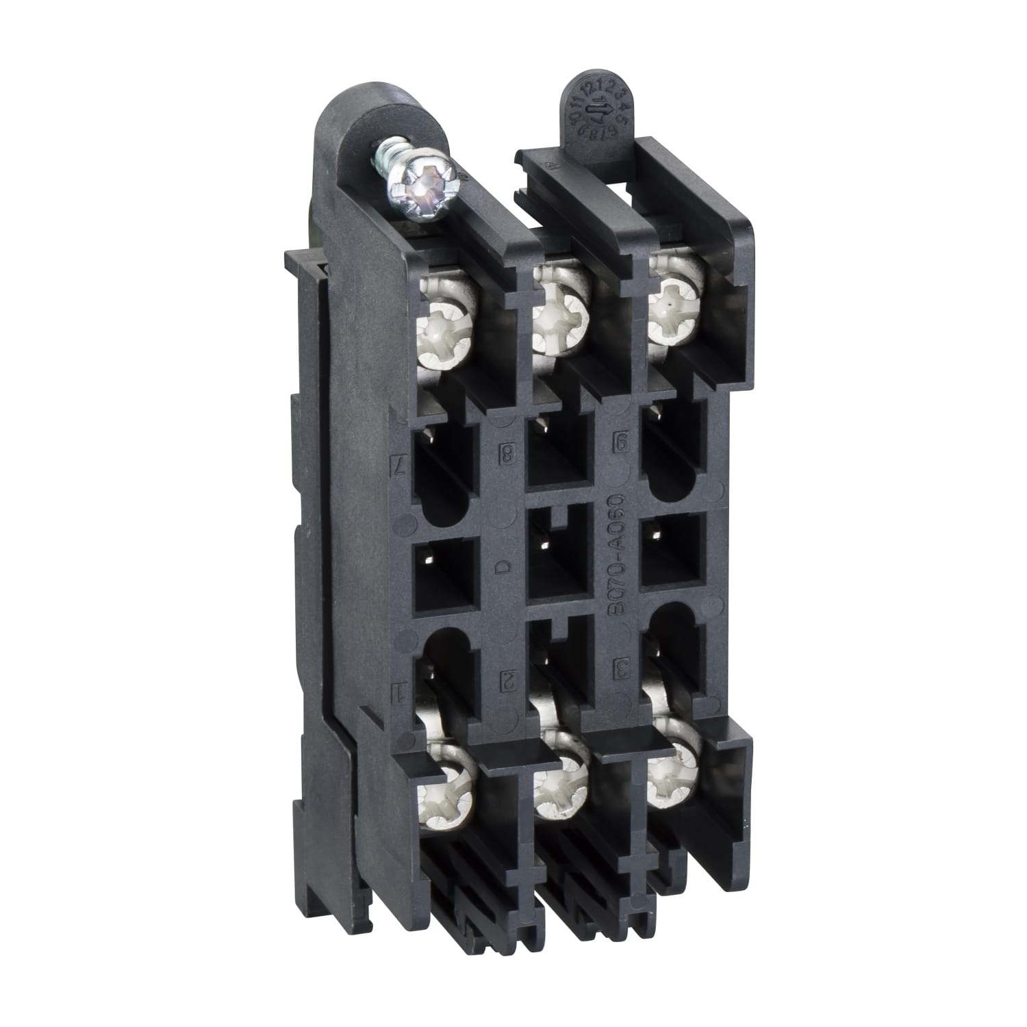 SCHNEIDER ELECTRIC - 9 connettori cablaggio fissi per base - Per NSX100..630