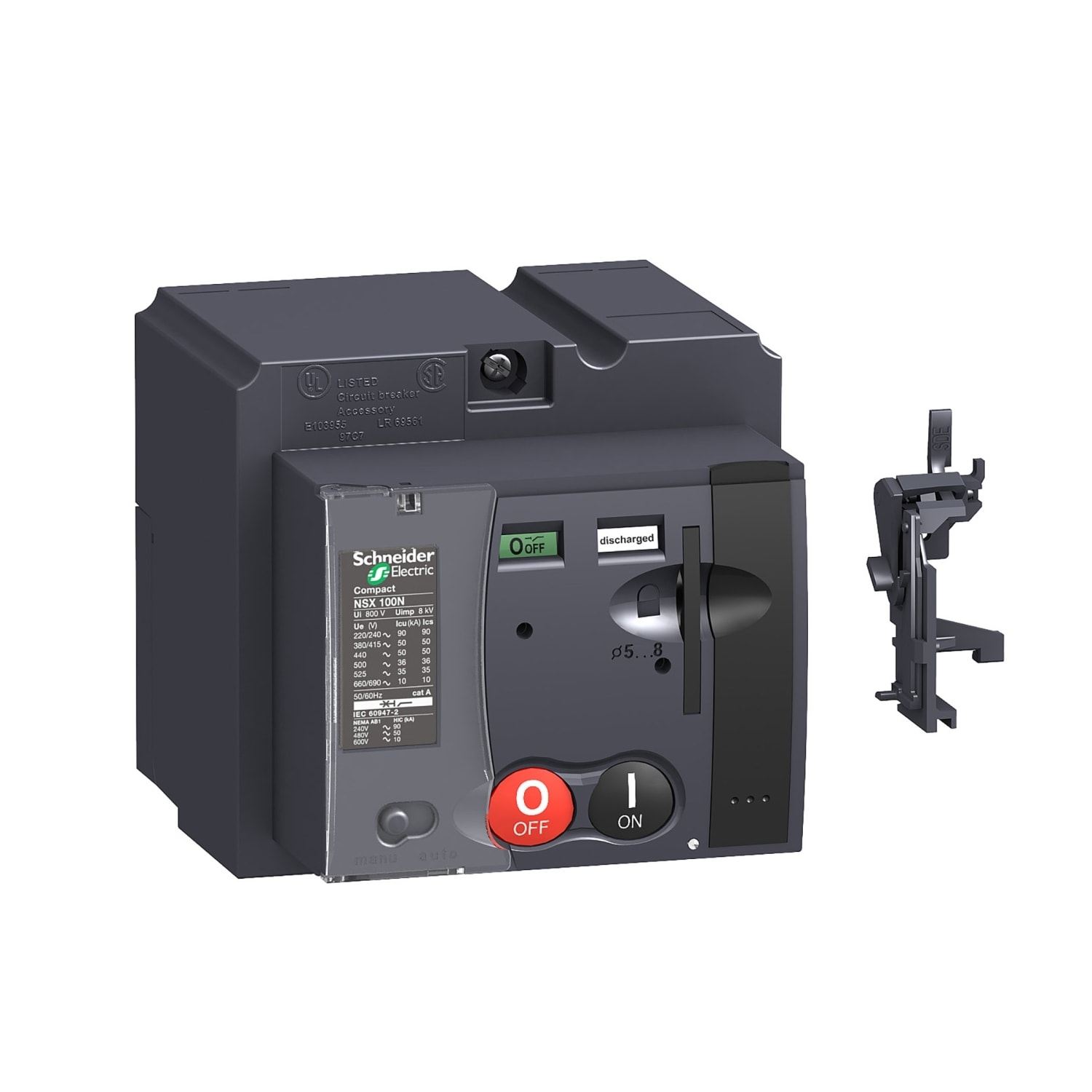 SCHNEIDER ELECTRIC - Telecomando MT100/160 - 208..277 V 60 Hz / 220..240 V 50/60 Hz