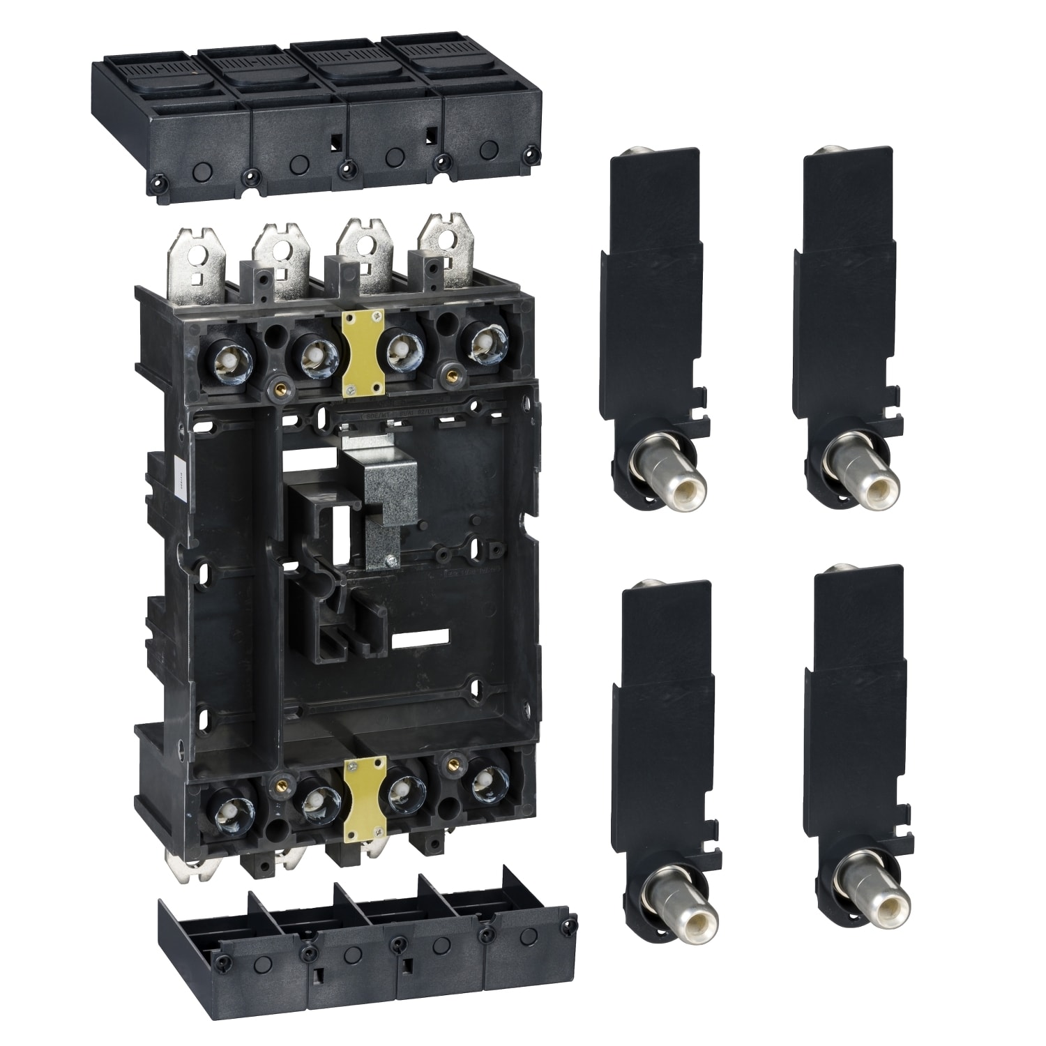 SCHNEIDER ELECTRIC - Kit con base plug-in - 4 poli - Per NSX400..630