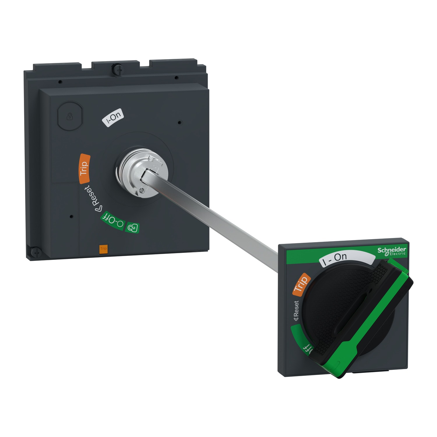 SCHNEIDER ELECTRIC - Manovra rotativa rinviata, ComPacT NSX400/630, manovra nera, lunghezza albero da 209 mm a 600 mm, IP55