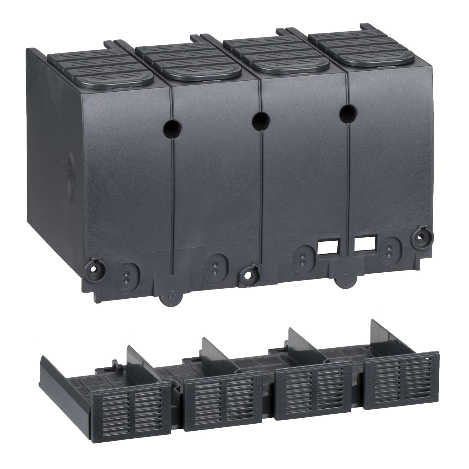 SCHNEIDER ELECTRIC - 1 coprimorsetto - 4 poli - collegamento CC - poli/serie - INS250