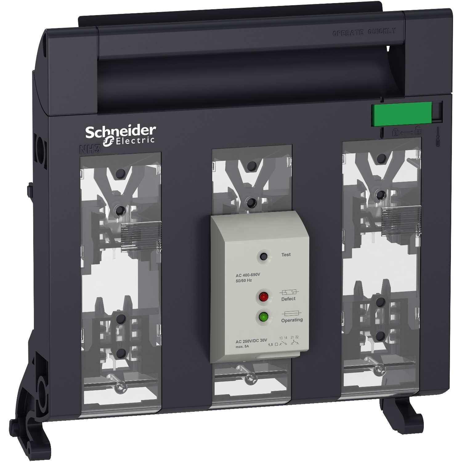 SCHNEIDER ELECTRIC - Accessorio, FuPact, Dispositivo intervento fusibile, ISFT630