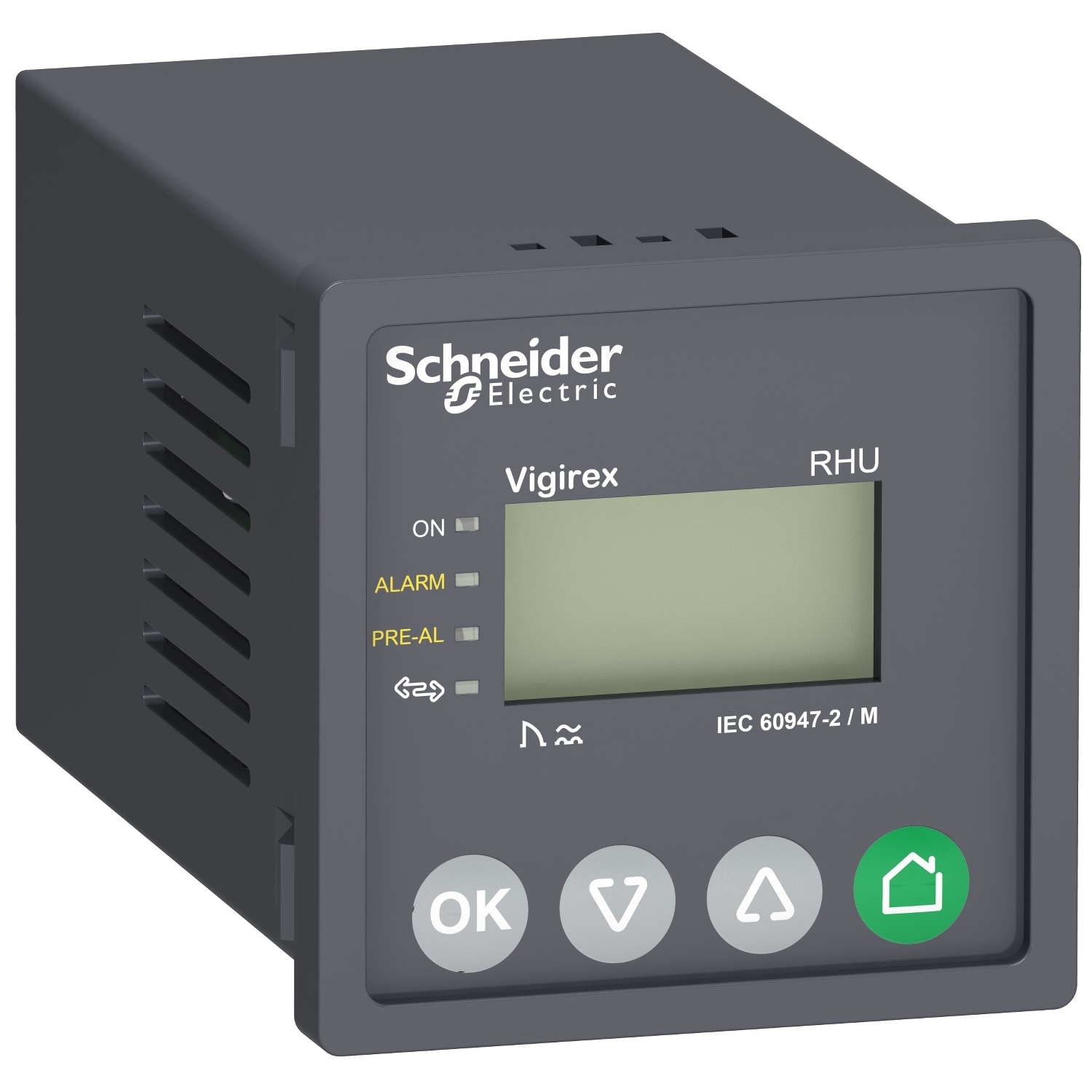 SCHNEIDER ELECTRIC - Relè di protezione corrente differenziale, VigiPacT RHUs, 30mA-30A, 220/240VAC 50/60Hz, senza comunicazione, pannello frontale