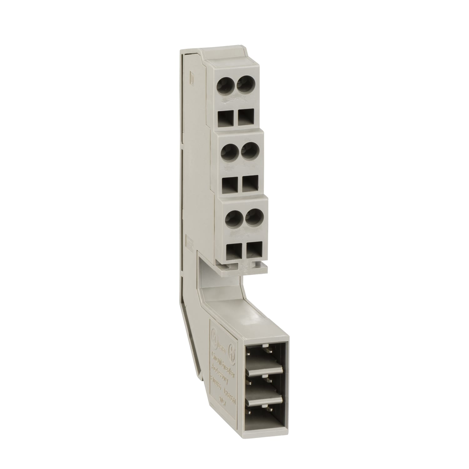 SCHNEIDER ELECTRIC - 6 wires terminal block - 1 part - for MasterpactMTZ1- drawout - spare part