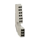 SCHNEIDER ELECTRIC - 6 wires terminal block - 1 part - for MasterpactMTZ1- drawout - spare part
