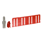 SCHNEIDER ELECTRIC - Otturatori sicurezza + blocco MTZ2 4P - ricambio