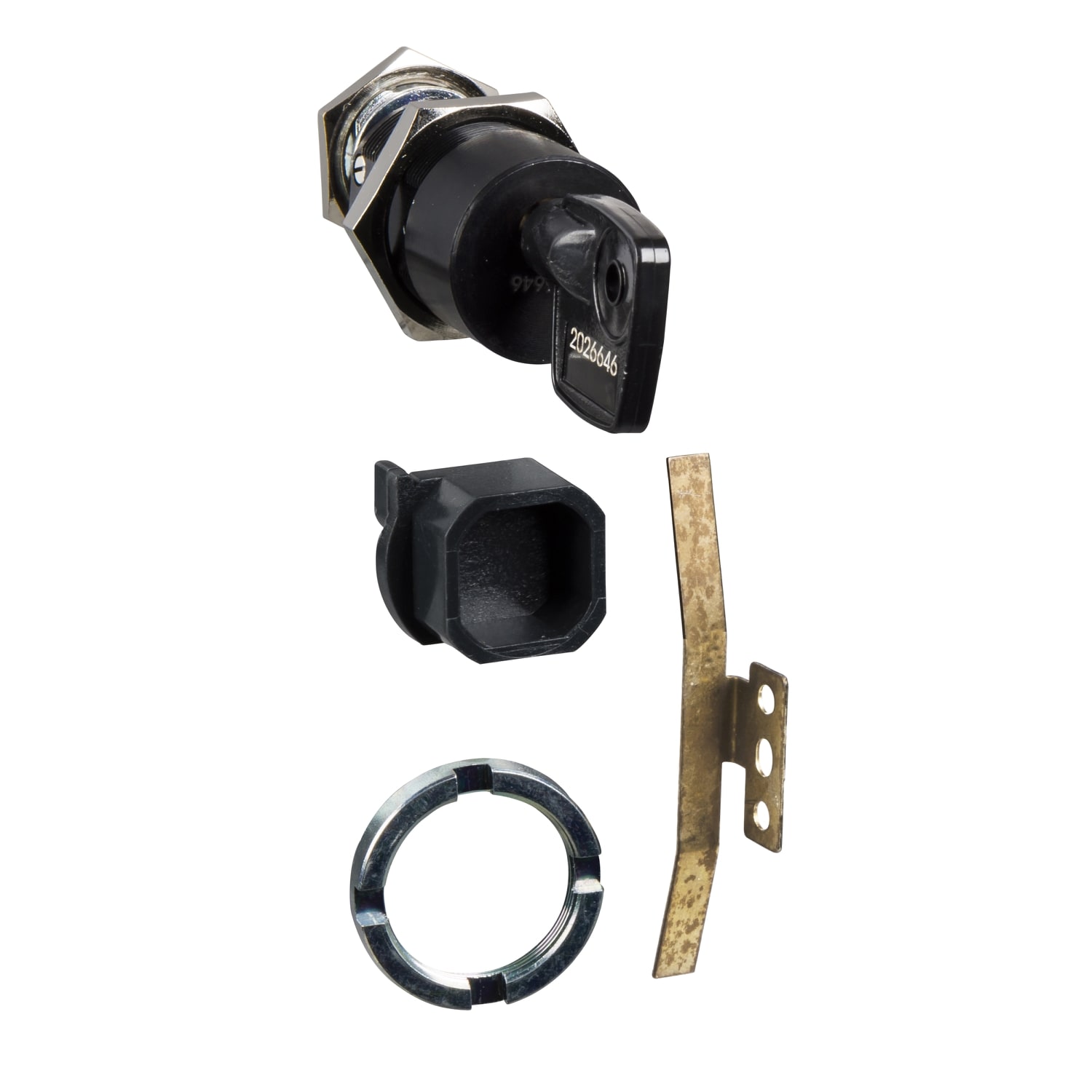 SCHNEIDER ELECTRIC - Chassis locking - 1 Profalux lock 2 keys + adaptation kit - for MTZ1 spare part