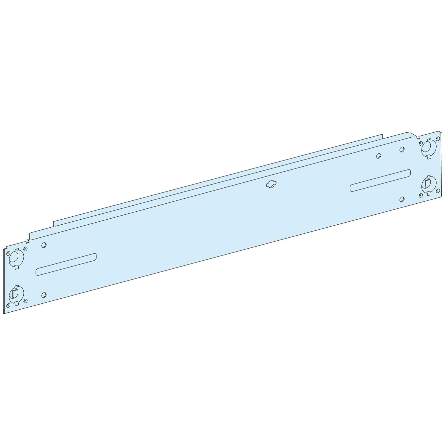 SCHNEIDER ELECTRIC - Struttura, PrismaSeT, Accessori, Cornice supp. piastra L650 per 08566