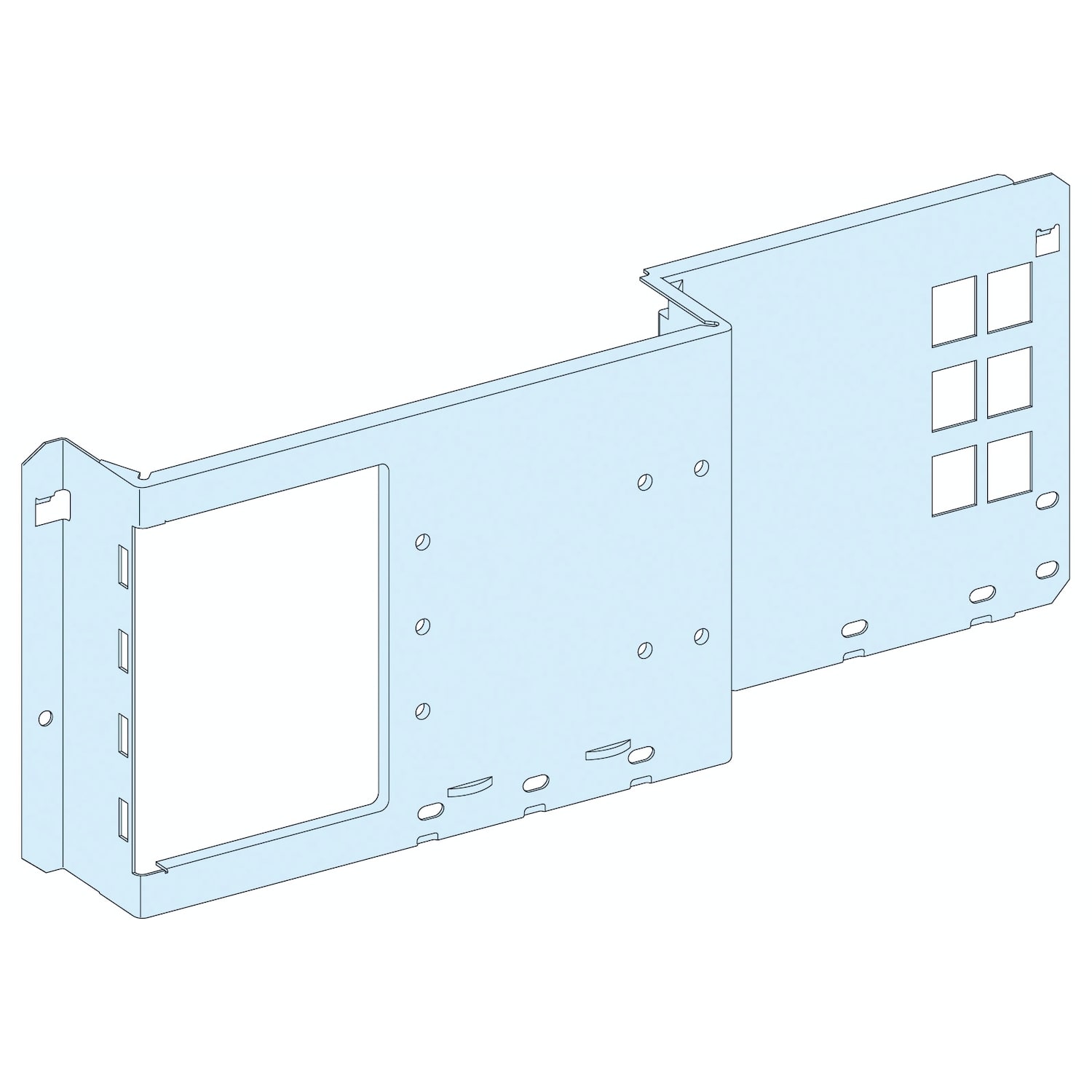 SCHNEIDER ELECTRIC - Piastra di fondo NS-INS250 H fisso-dir