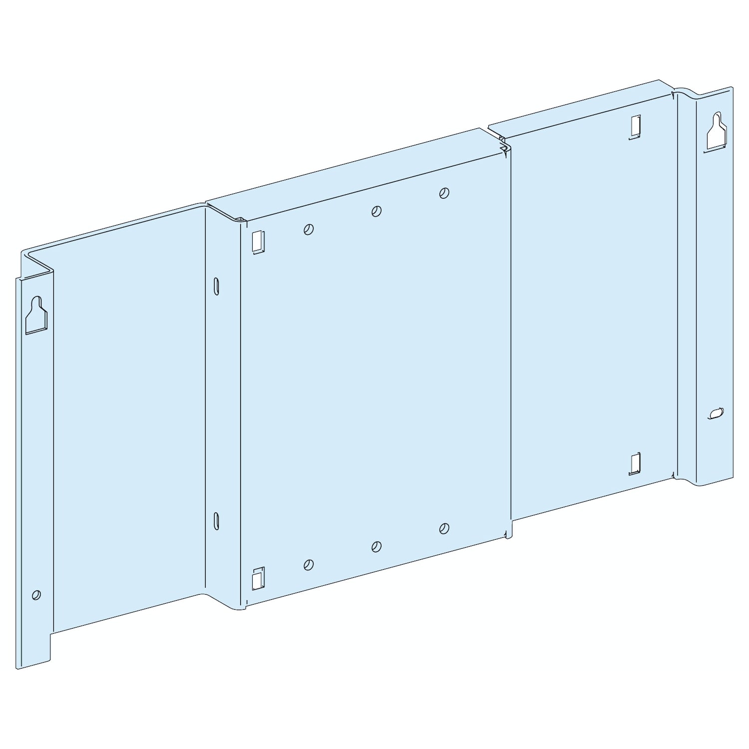 SCHNEIDER ELECTRIC - Piastra di fondo NS630 V fisso-rot