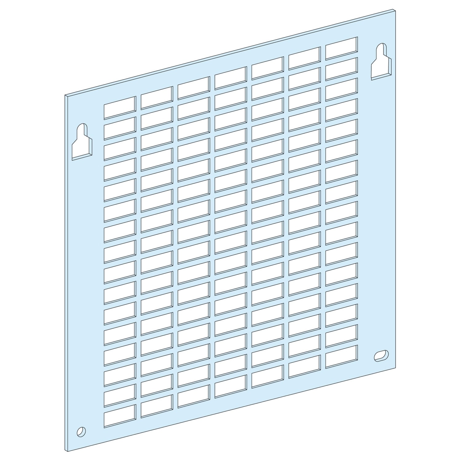SCHNEIDER ELECTRIC - Struttura, PrismaSeT, Piastra, Piastra di fondo pref.4M G-P