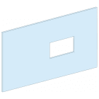 SCHNEIDER ELECTRIC - Piastra frontale INS250 V