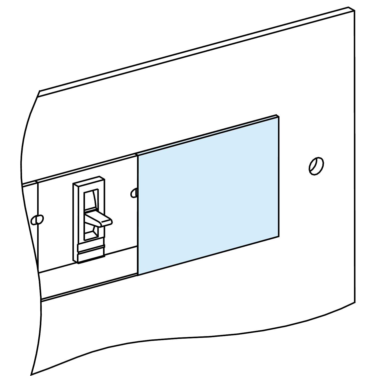 SCHNEIDER ELECTRIC - Otturatore NS-INS 250 V