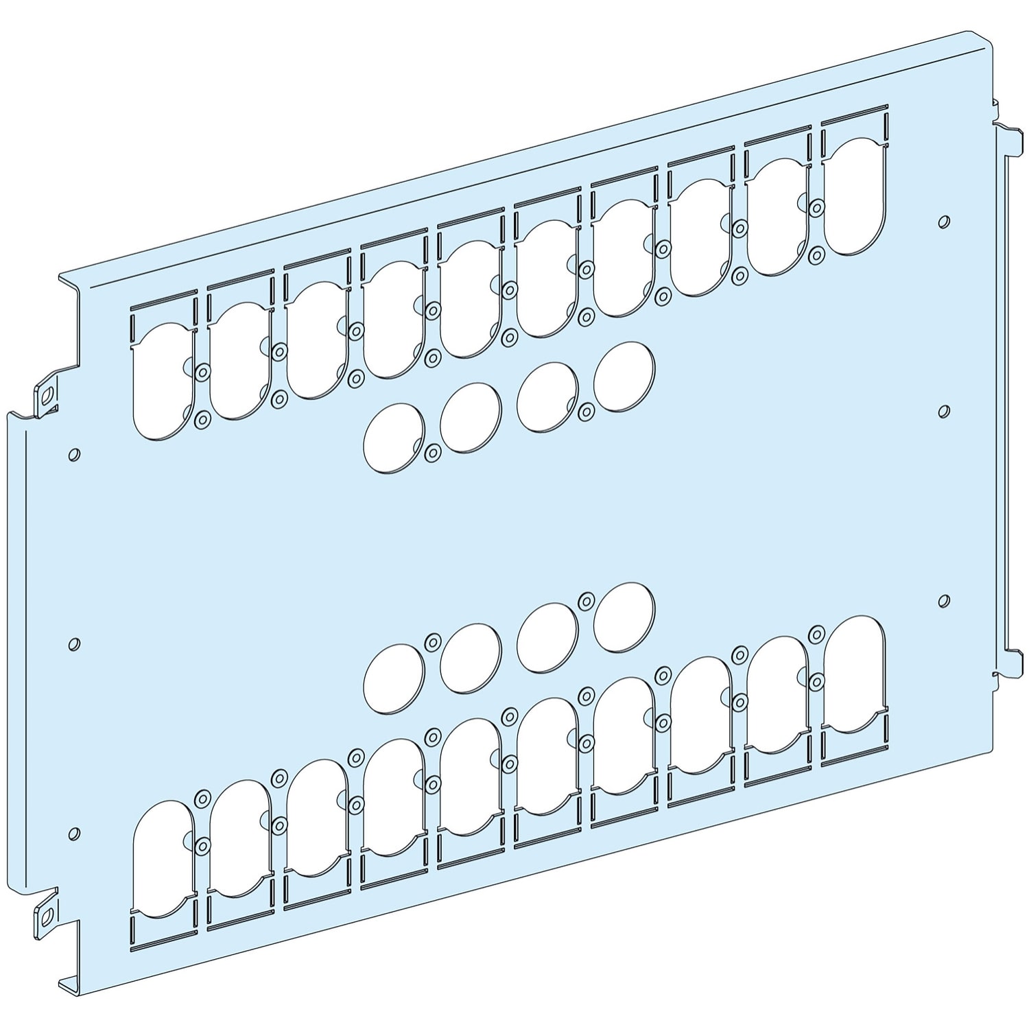 SCHNEIDER ELECTRIC - Piastra di fondo 1-2 NS-INS630 V