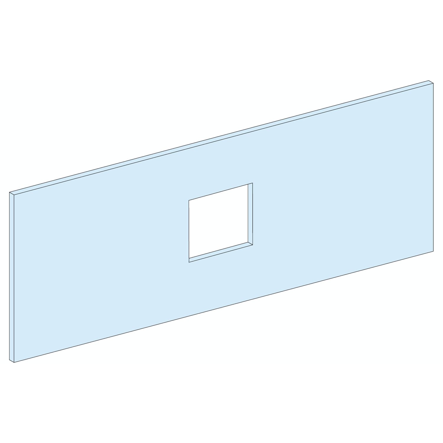 SCHNEIDER ELECTRIC - Piastra frontale NSX100-250 H estr