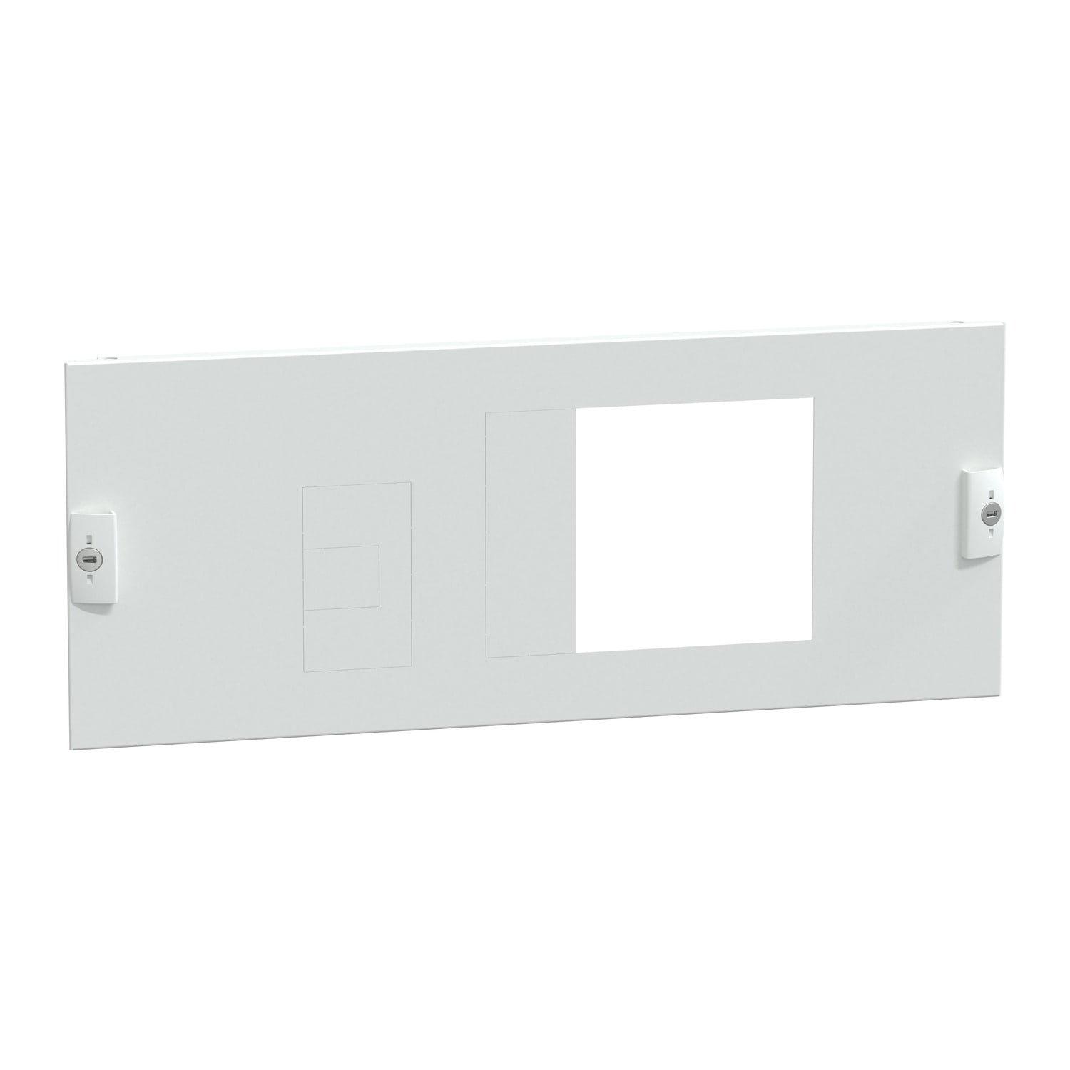SCHNEIDER ELECTRIC - Struttura, PrismaSeT, Piastra, Piastra front. NSX400/630 fix dir 3P
