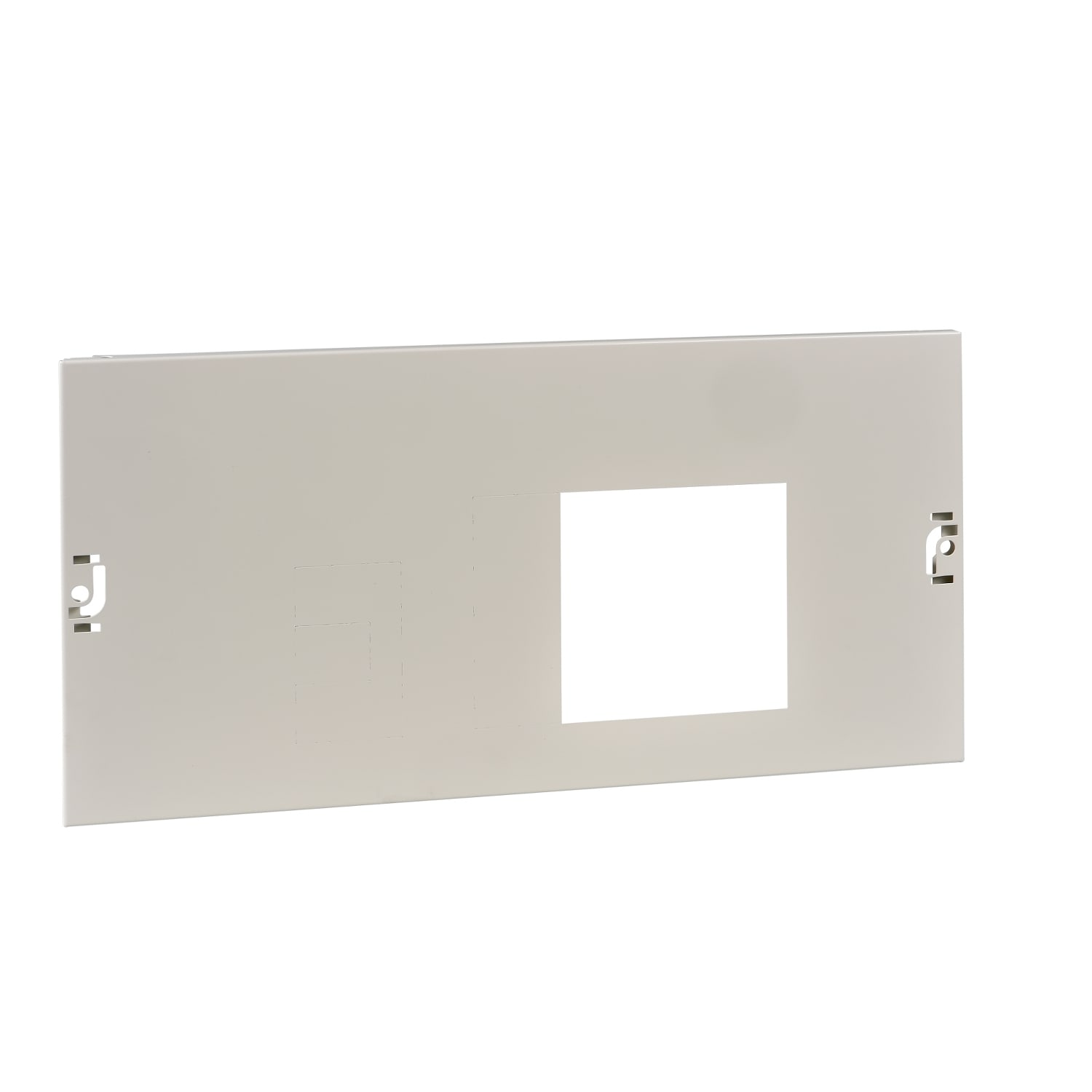 SCHNEIDER ELECTRIC - Struttura, PrismaSeT, Piastra, Piastra front. NSX400/630 fix dir 4P