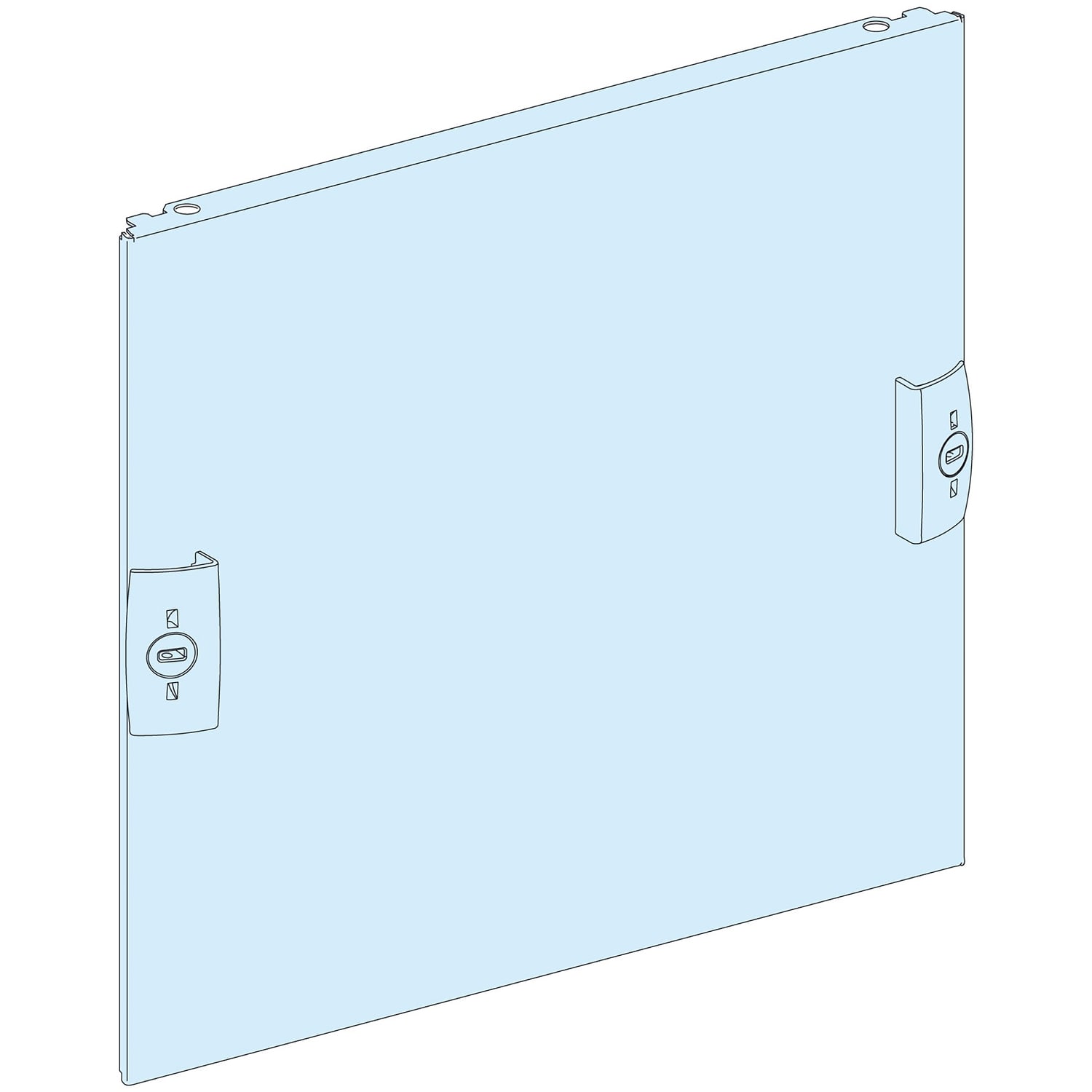 SCHNEIDER ELECTRIC - Piastra frontale piena 4M L250
