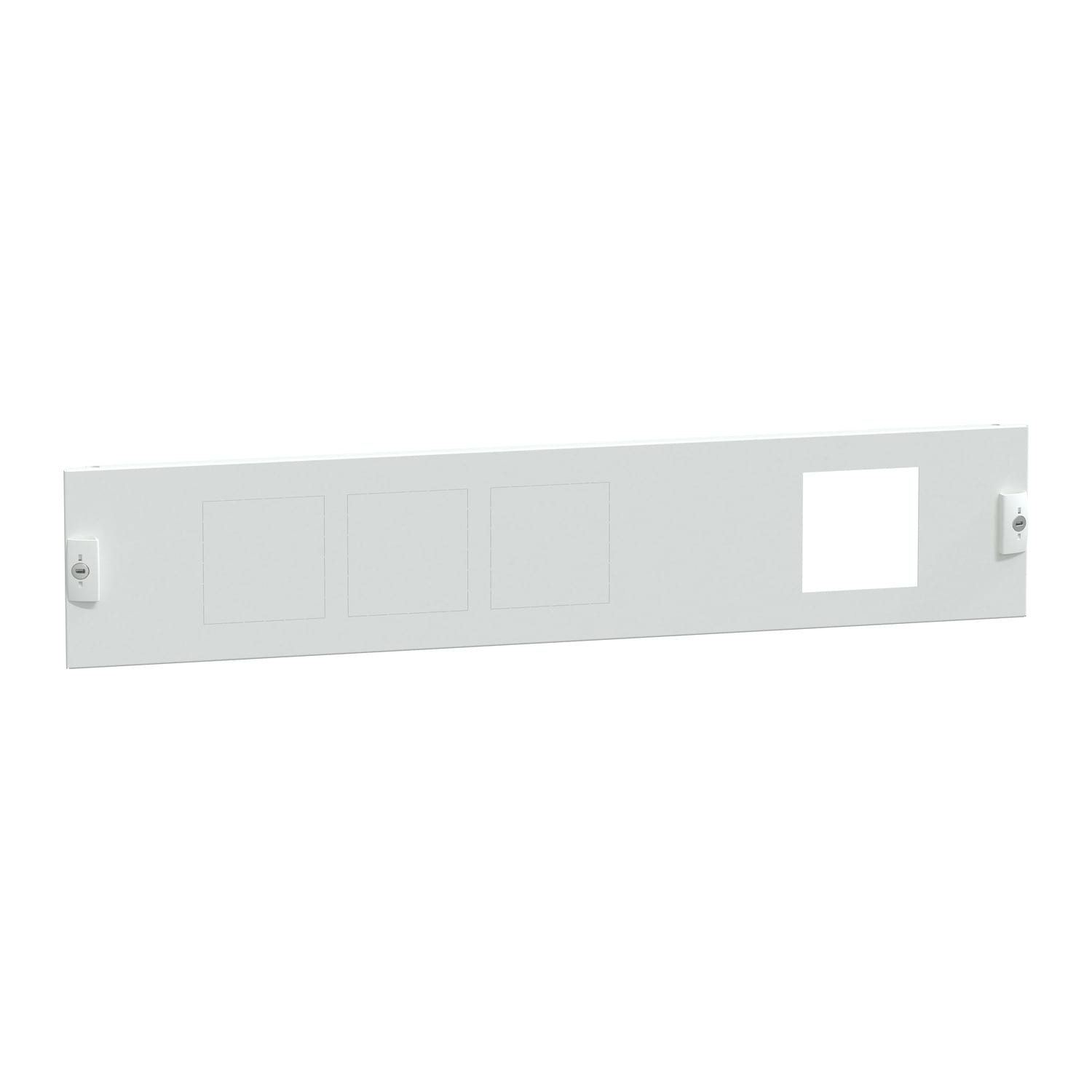 SCHNEIDER ELECTRIC - Struttura, PrismaSeT, Piastra, Piast Front 4 pretran 96X96 L850 3M
