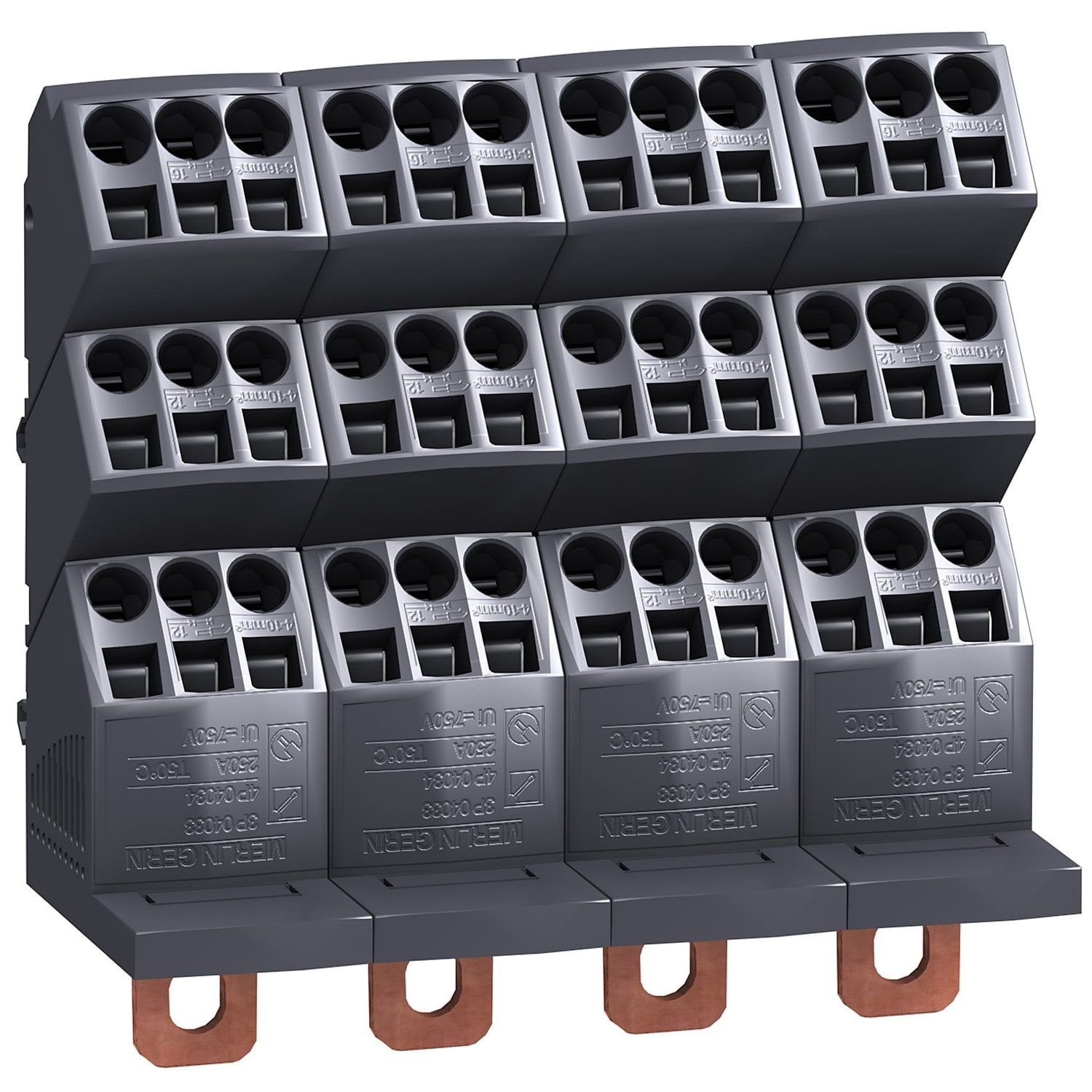 SCHNEIDER ELECTRIC - Polybloc 250A 4P