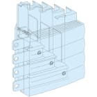 SCHNEIDER ELECTRIC - Struttura, PrismaSeT, Collegamento, Blocco alim. NS-INS250 dall'alto