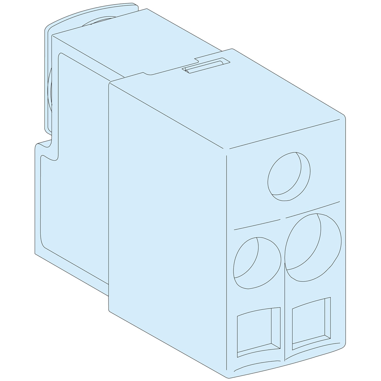SCHNEIDER ELECTRIC - 12 morsetti 6-10mmq Powerclip