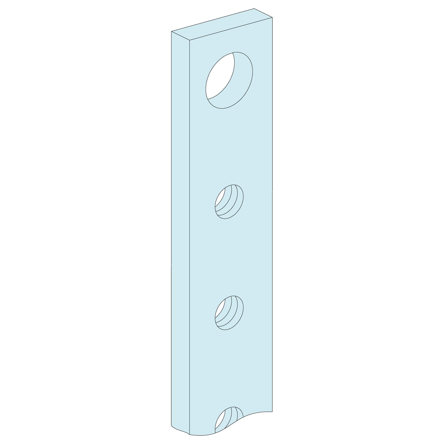 SCHNEIDER ELECTRIC - 4 Barre filettate 160A L1000