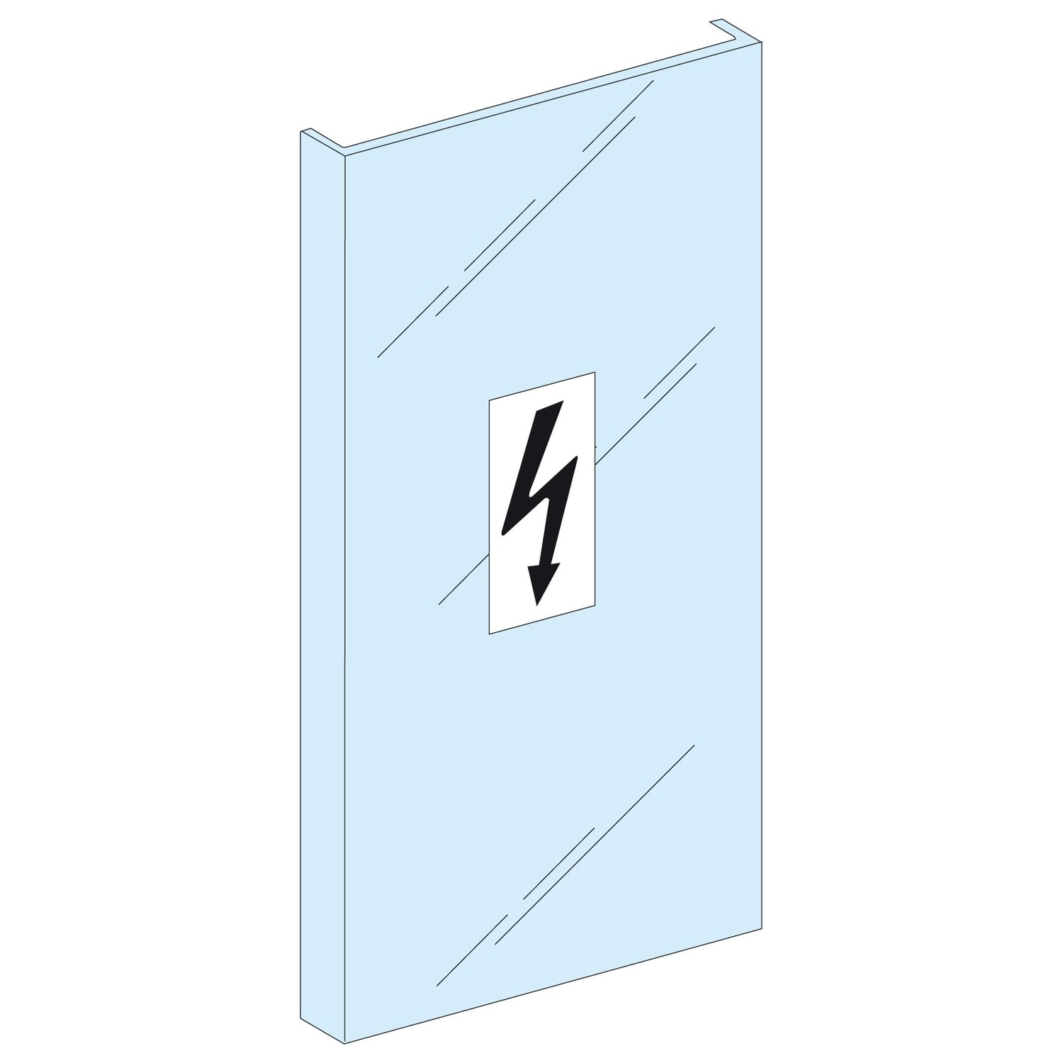 SCHNEIDER ELECTRIC - Struttura, PrismaSeT, Piastra, Schermo alim. barre 630A