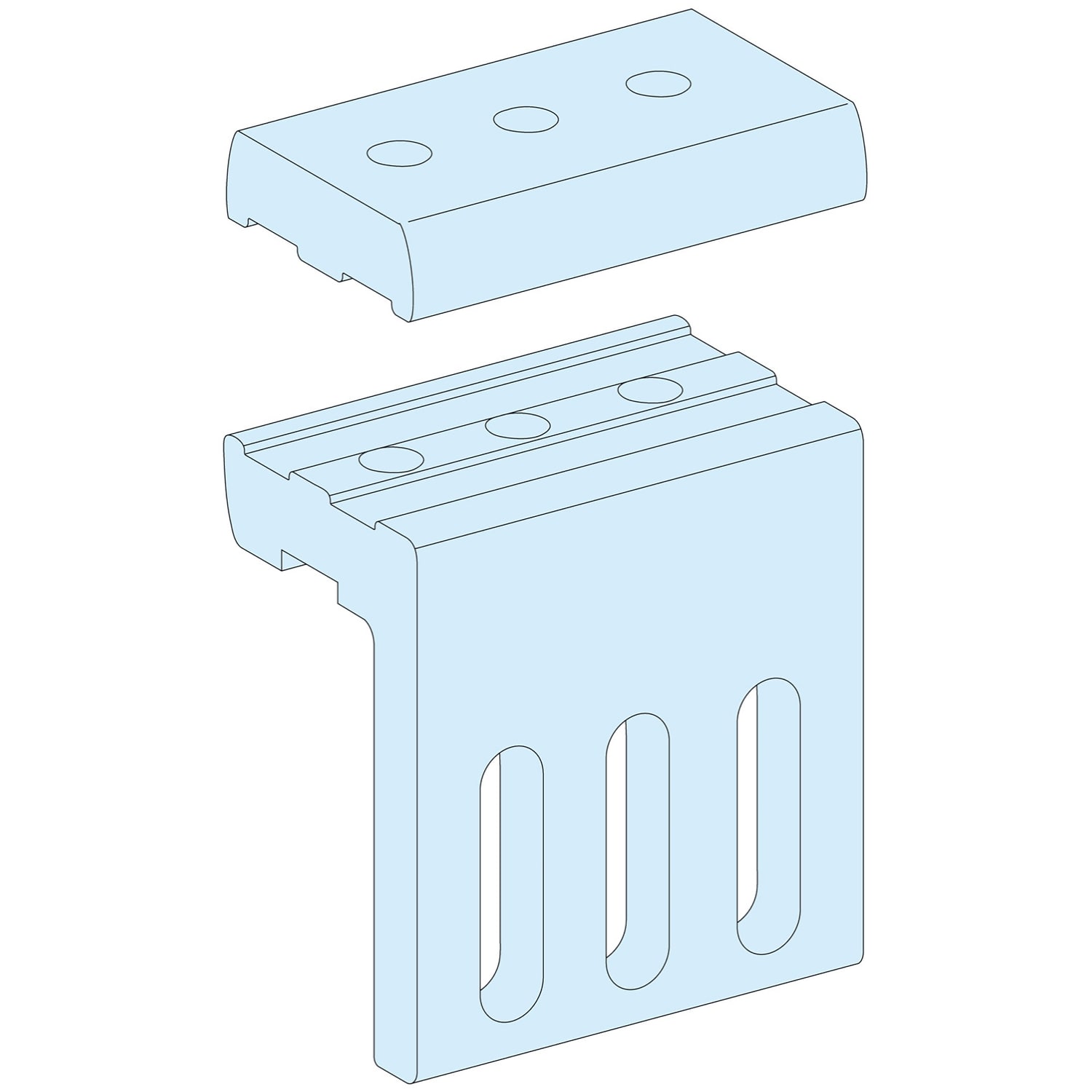 SCHNEIDER ELECTRIC - Collegamento 3200A Barre H 10mm
