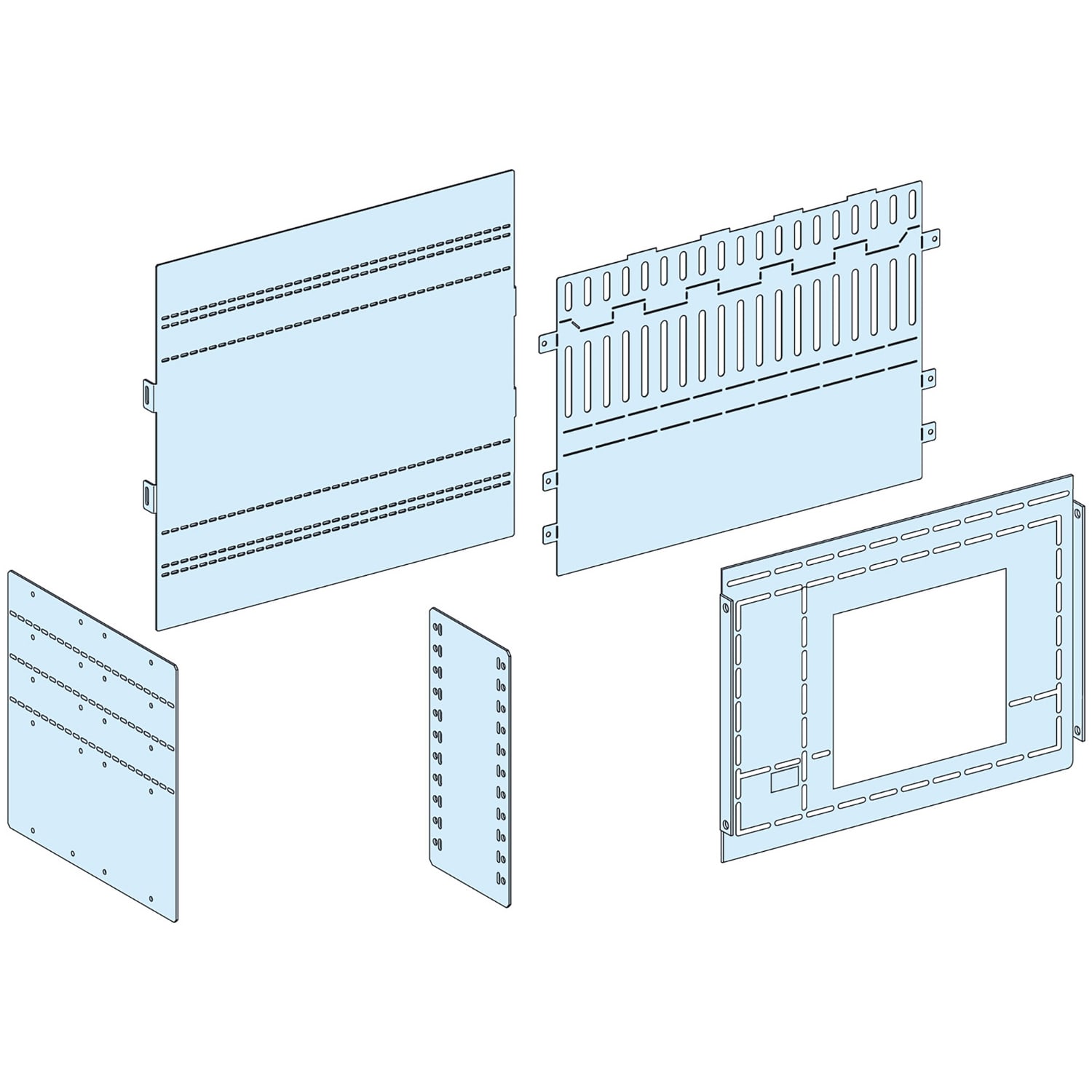 SCHNEIDER ELECTRIC - Struttura, PrismaSeT, Accessori, Segregazione att. ant. MTZ2