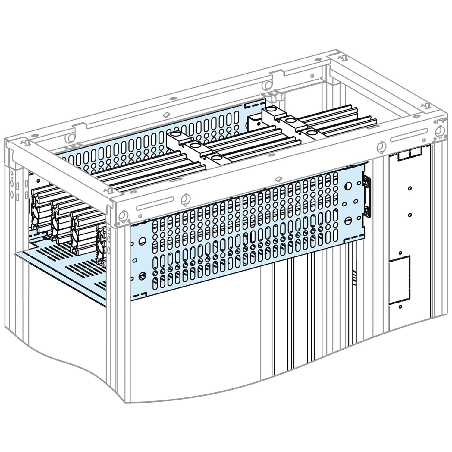SCHNEIDER ELECTRIC - Segregazione Barre H L650 P600