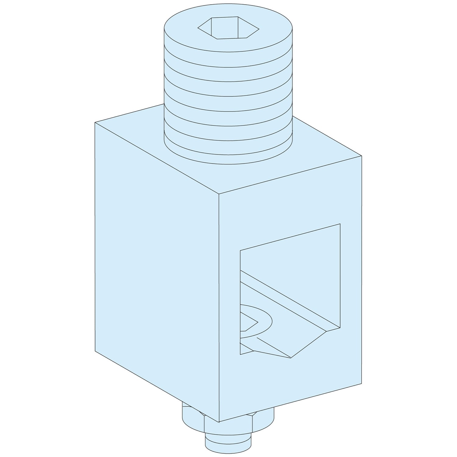 SCHNEIDER ELECTRIC - 4 CONNETTORI 160A 70MMQ