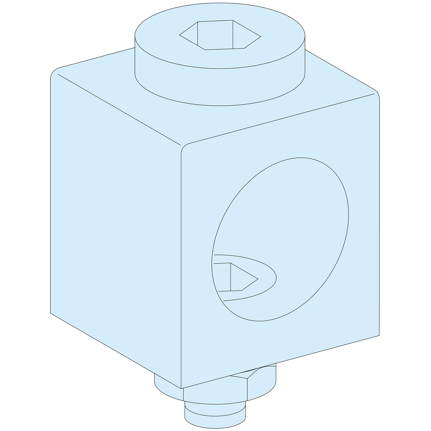 SCHNEIDER ELECTRIC - 4 CONNETTORI 250A 185MMQ