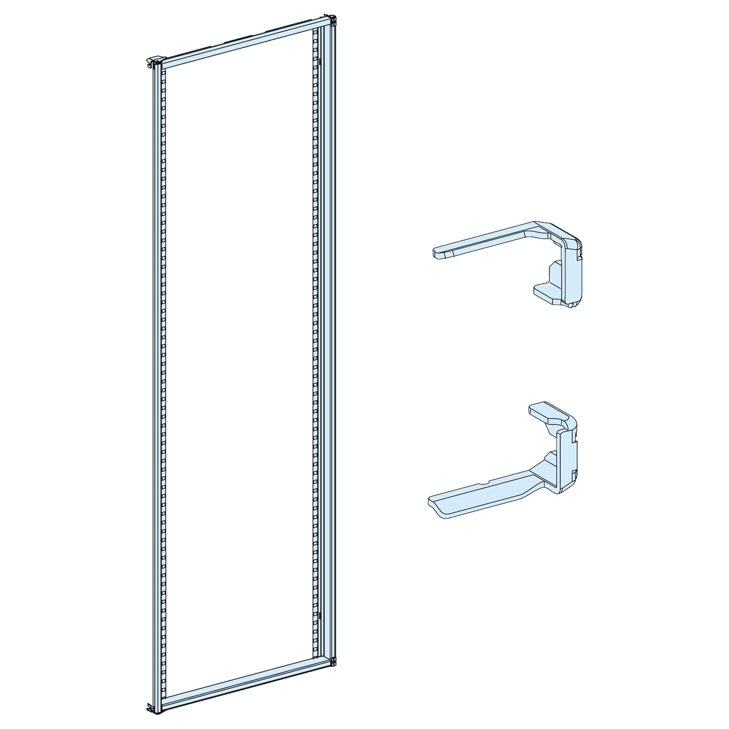 SCHNEIDER ELECTRIC - Cornice supporto piastre frontali L400