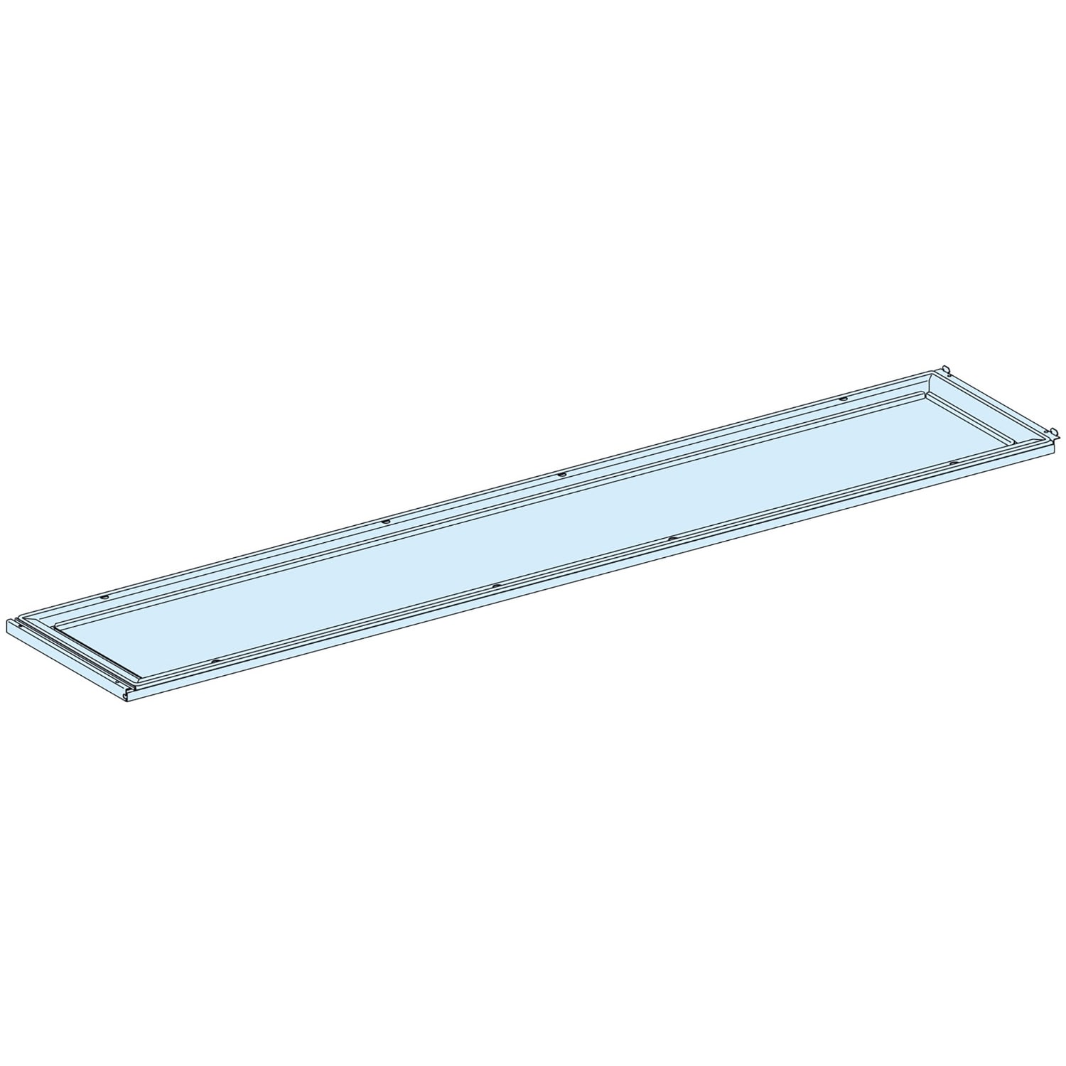 SCHNEIDER ELECTRIC - Struttura, PrismaSeT, Pannello, 2 pannelli lat.assoc. a L IP55 P400