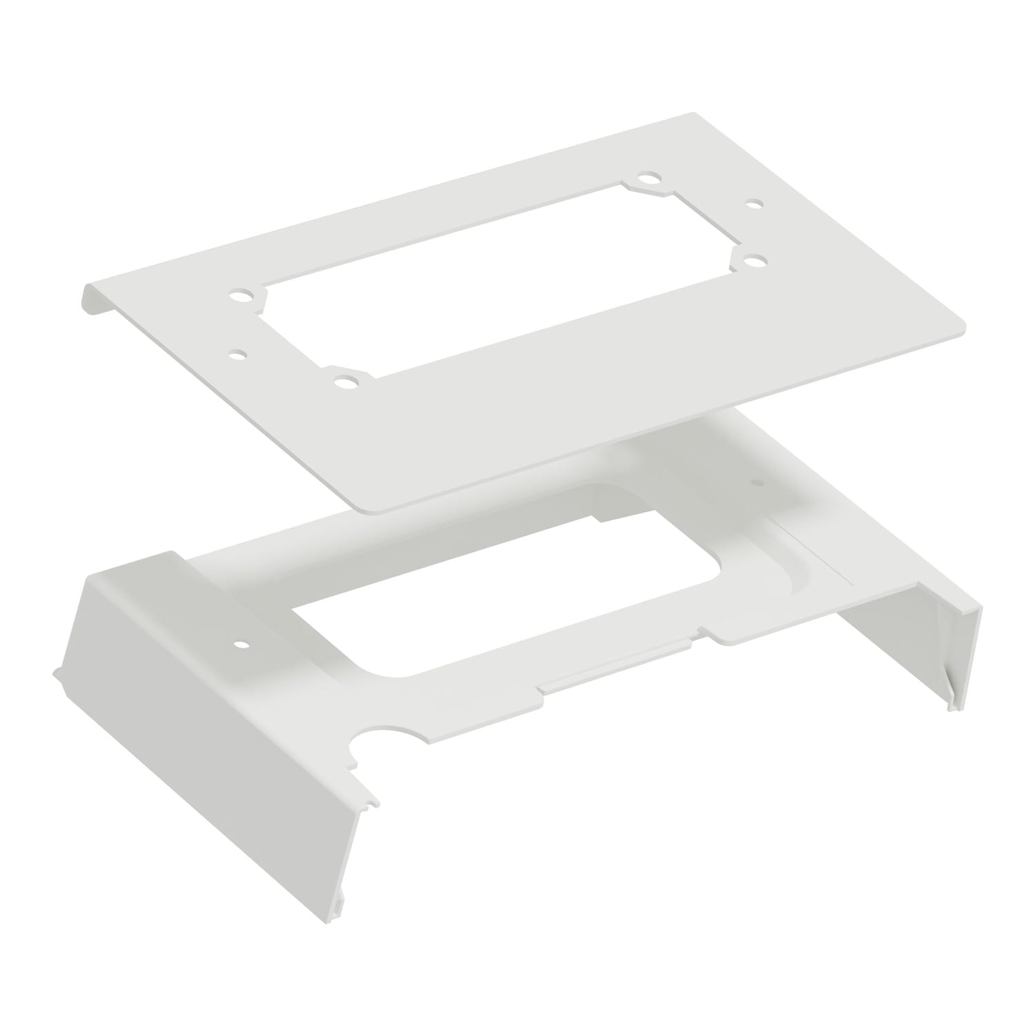 SCHNEIDER ELECTRIC - Interfaccia piastra passacavi, PrismaSeT G, 2 fori per FL21 con plastica, per involucro IP30 P300