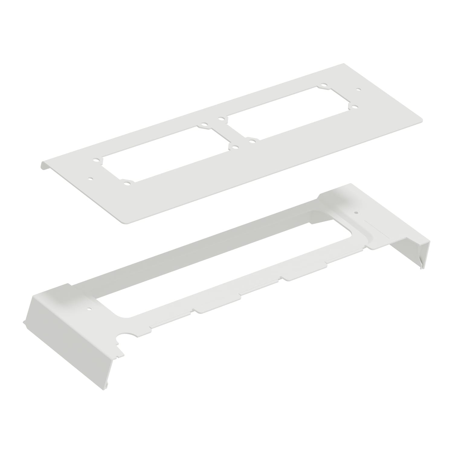SCHNEIDER ELECTRIC - Interfaccia piastra passacavi, PrismaSeT G, 2 fori per FL21 con plastica, per involucro IP30 P600