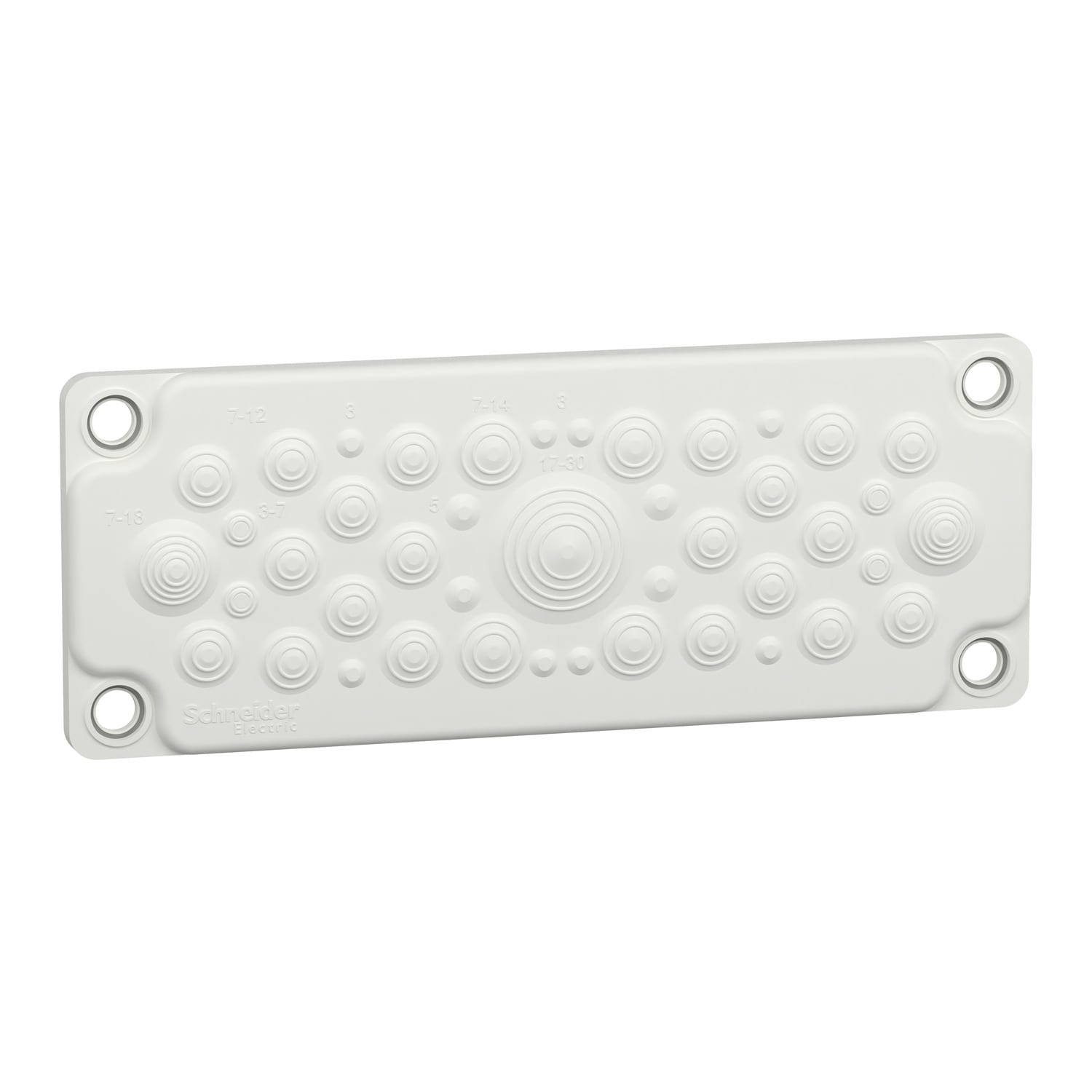 SCHNEIDER ELECTRIC - Struttura, PrismaSeT, Piastra, PPC a membrane 35 entrate 5/32