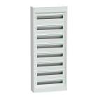 SCHNEIDER ELECTRIC - Centralino per apparecchi modulari, PrismaSeT S, parete, 8 x 24 moduli, 1 morsettiera di terra, senza porta