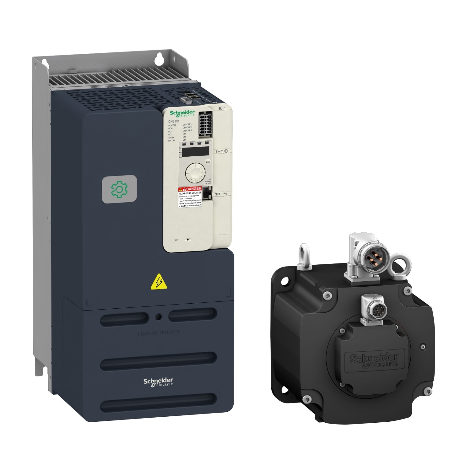SCHNEIDER ELECTRIC - Servo Drive AC Lexium32 Modular  100A Trifase, 208/400/480 Vca