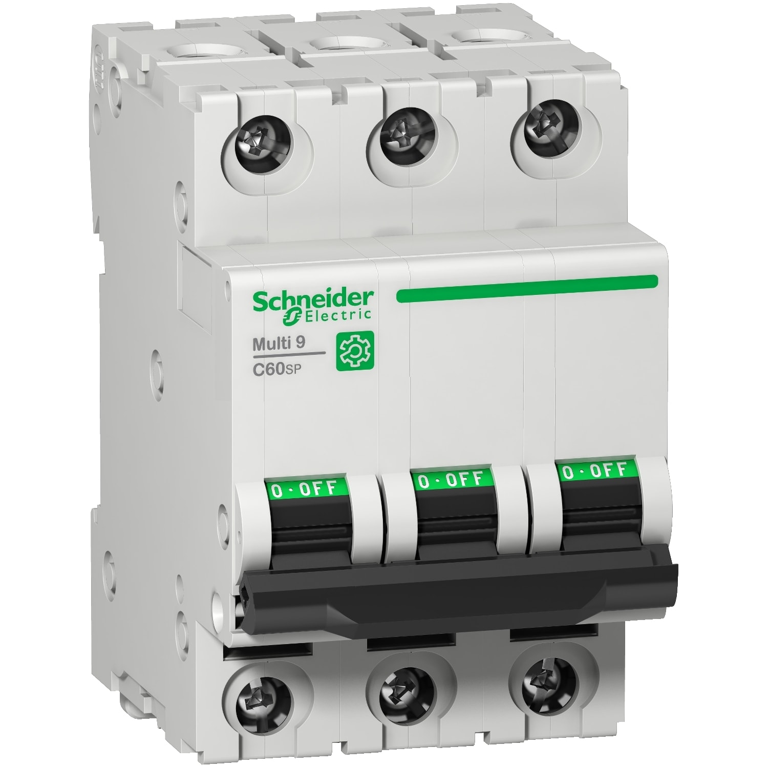 SCHNEIDER ELECTRIC - Interruttore magnetotermico C60SP 3P D 6A 10kA 480Y/277V UL1077