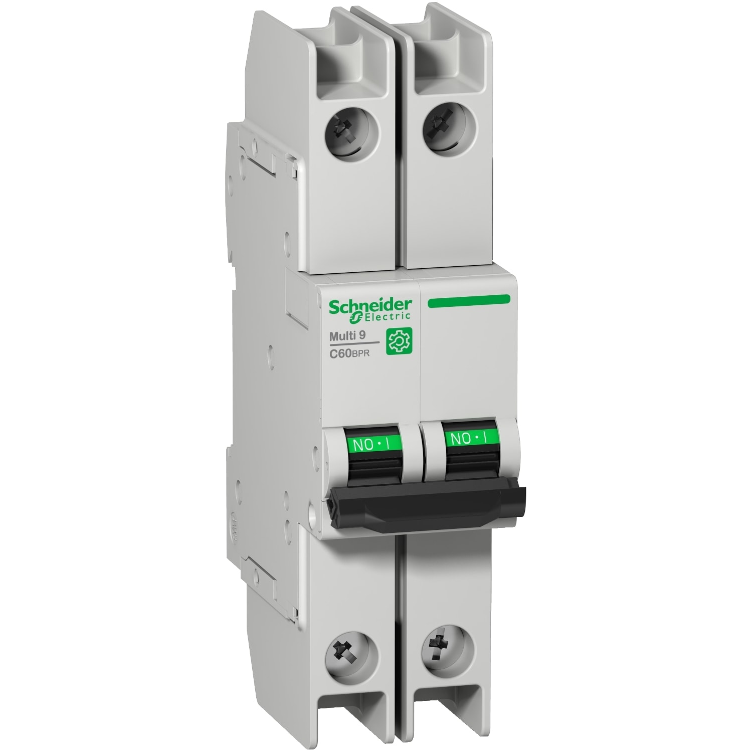 SCHNEIDER ELECTRIC - Multi 9 - C60BPR - MCB - 2P - 1 A - C Curve - 480Y/277 V - 10 kA - UL 489