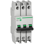 SCHNEIDER ELECTRIC - Multi 9 - C60BPR - MCB - 3P - 25 A - D Curve - 480Y/277 V - 10 kA - UL 489
