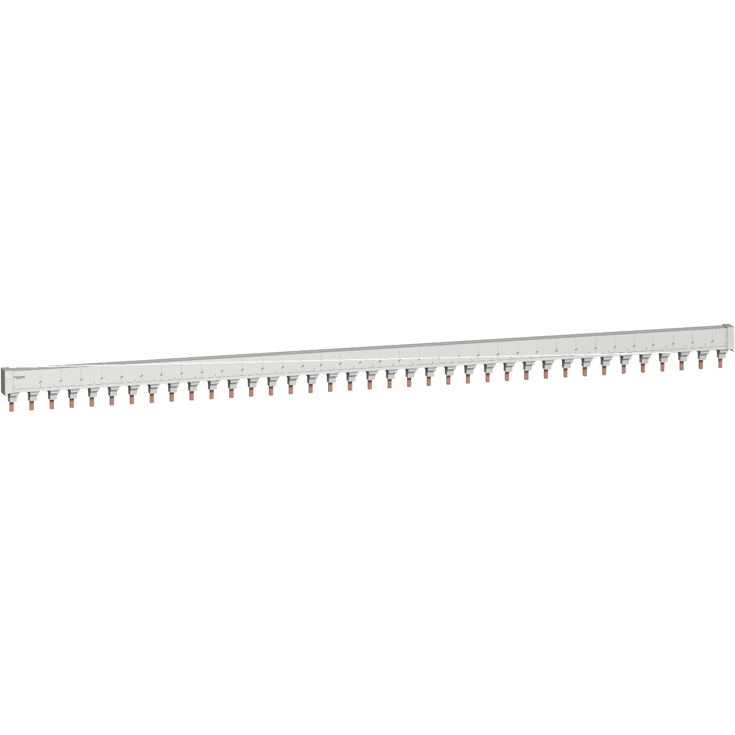 SCHNEIDER ELECTRIC - Multi 9 - comb busbar - 1L with Aux - 18 mm pitch - 37 modules - 80A