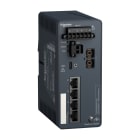 SCHNEIDER ELECTRIC - switch di rete, rete Modicon, gestita, 4 porte per rame con 1 porta per fibra ottica, modalità singola
